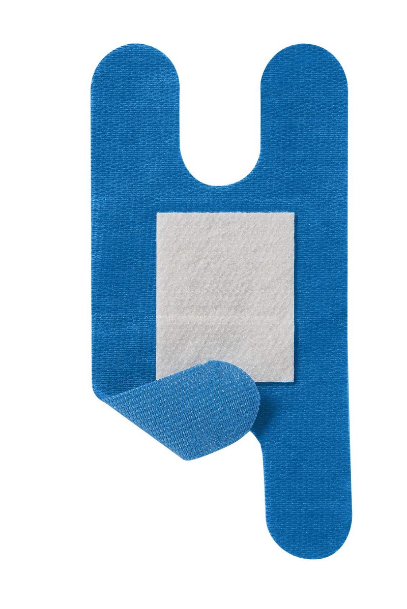 Curad Knuckle, Woven Blue Detectable Bandage, 100-Count - Image 3