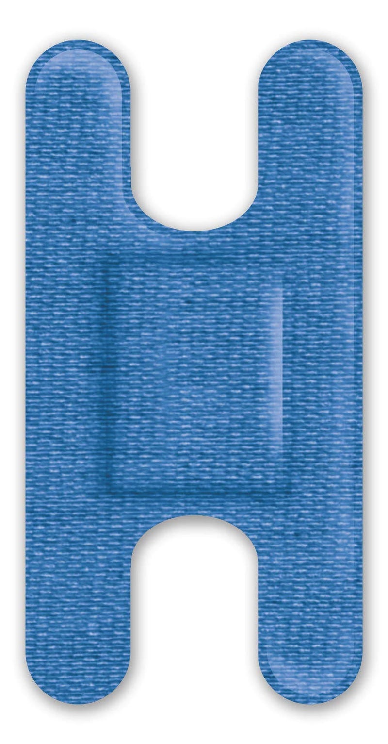 Curad Knuckle, Woven Blue Detectable Bandage, 100-Count - Image 2