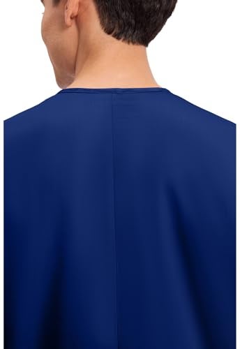 Cherokee Originals Unisex V-Neck Scrubs Shirt, Galaxy Blue, X-Large - Image 5