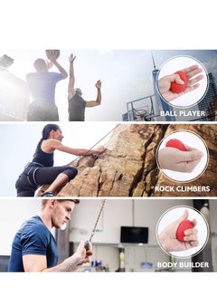 Cuken 3-Piece Hand Grip Strength Trainer, Stress Relief Ball for Adults and Kids, Wrist Rehab Therapy Hand Grip Equipment Ball Squishy Finger Resistance Exercise Squeezer  - Image 4