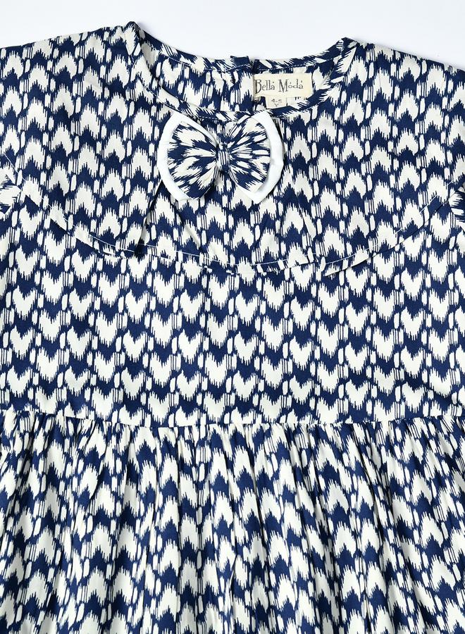 بيلا مودا فستان مكشكش مطبوع - Image 3