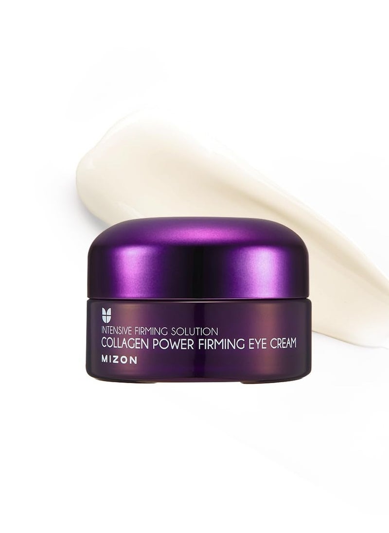MIZON - MIZON Collagen Power Firming Eye Cream, Collagen, Anti-wrinkle, elastin booster, Moisturizing, skin elasticity with Hyaluronic Acid. (25ml, 0.84 FL oz) - Image 1