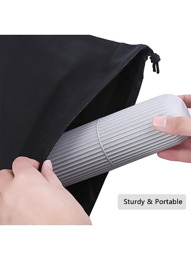 Style Keepers Pack of 4 Tongue Cleaner with capsule holder for Travel, portable capsule shaped tooth brush, tooth paste storage plastic case, flexible design for health, brush scrapper Oral care tool - Image 4