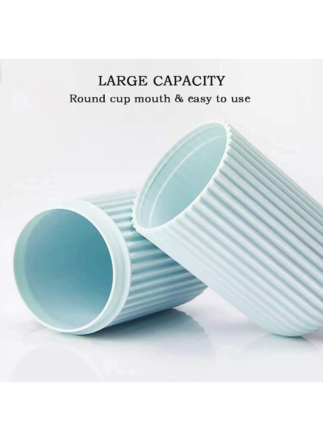 Style Keepers Pack of 4 Tongue Cleaner with capsule holder for Travel, portable capsule shaped tooth brush, tooth paste storage plastic case, flexible design for health, brush scrapper Oral care tool - Image 2