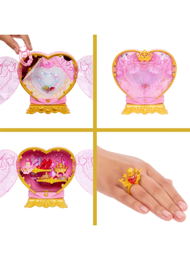 Disney  Princess Belle Fashion Doll & Accessories with 8 Surprises, Including Heart Gem Box, Ring for Child & 9 Pieces, Inspired by Movie  | Best Price UAE
