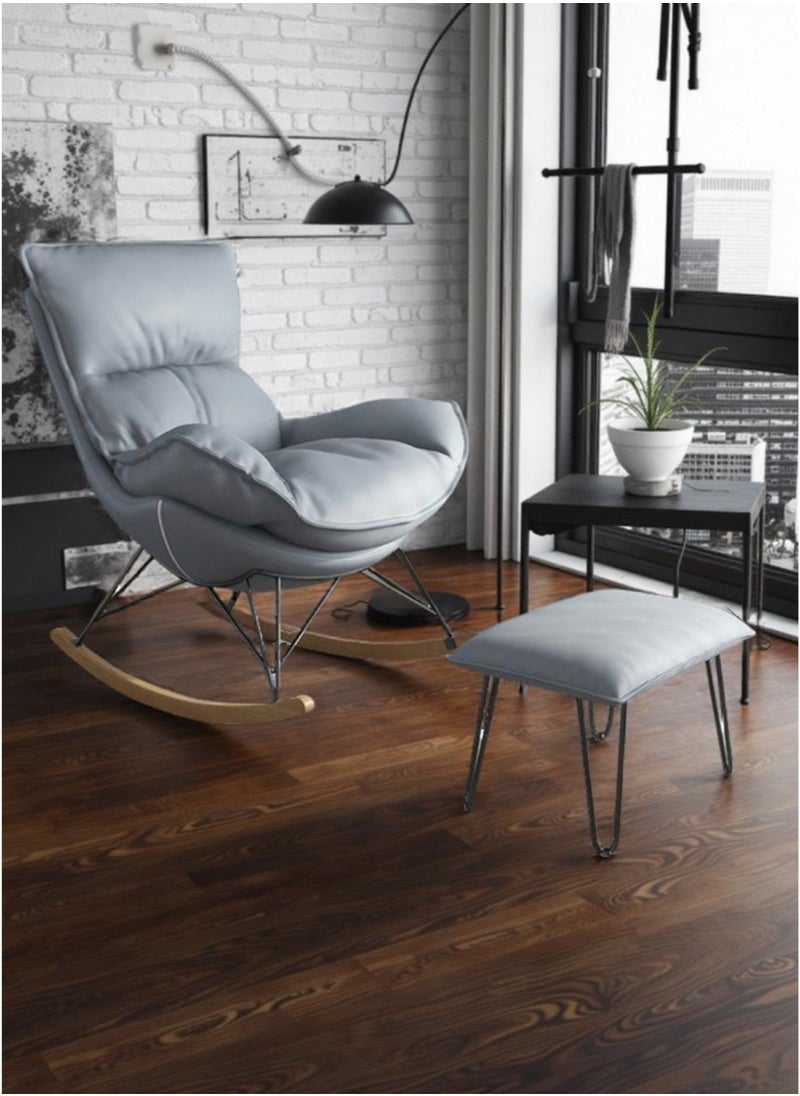 Sharpdo Living Room Home Technology Armchair with a Footrest  - Image 2