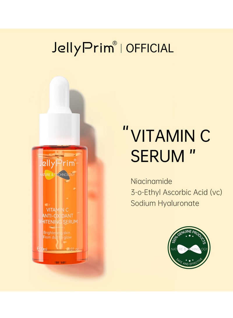 JellyPrim hydrating, moisturizing and improving dull skin VC essence 30ml - Image 2
