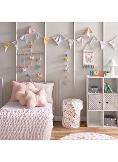Home Box وسادة م Filled بالقطن مخدومة Flutterby Blossom 40 × 40 سم  - Image 5