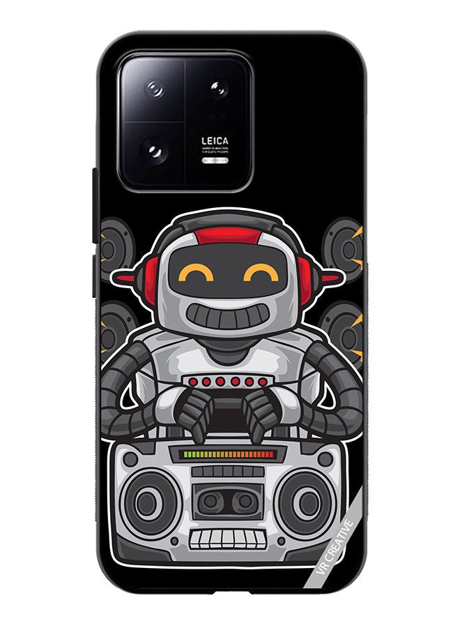 VR CREATIVE Protective Case Cover For Xiaomi 13 Speaker Monkey Design Multicolour - Image 1
