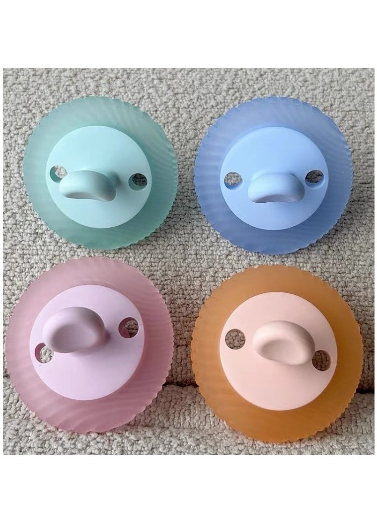 NUK - NUK Comfy Duet 100% Silicone Soother 2-in-1 Pacifier and Teether 0-12 Months - Image 1