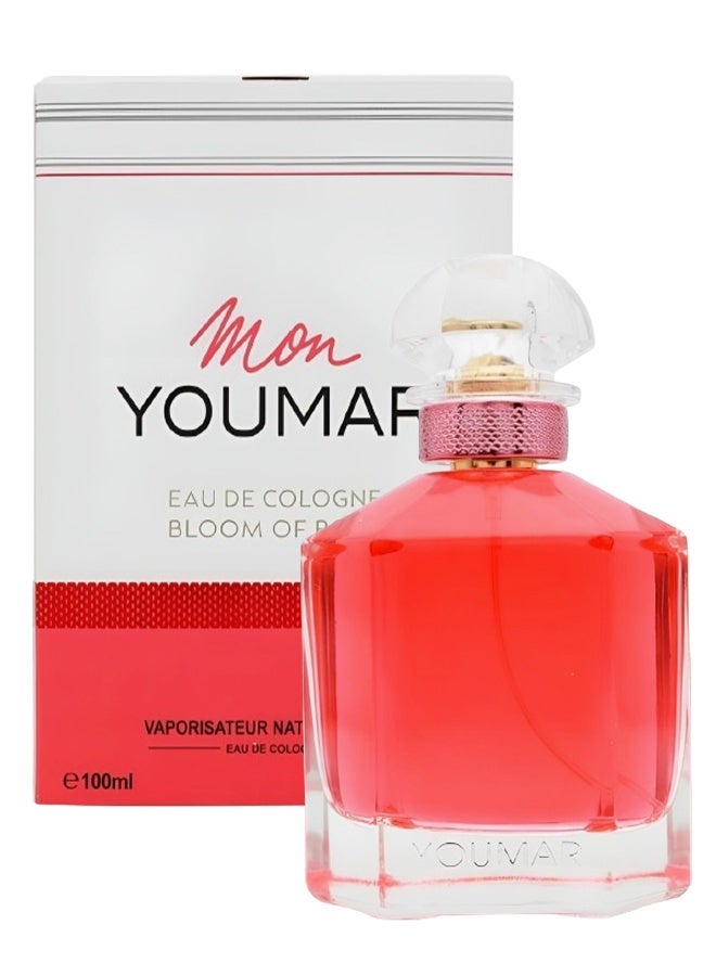 يومار 2 قطع عطر يومار بلوم اوف روز رقم 070102 للنساء 100مل - Image 2