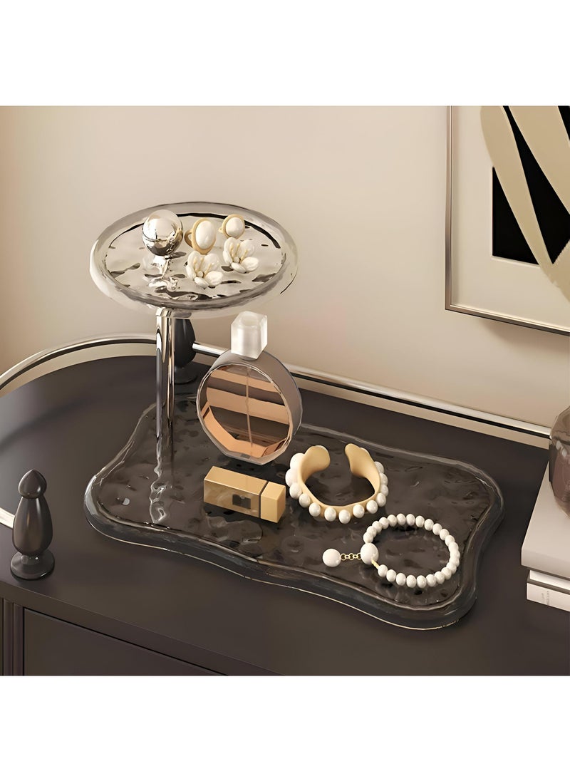 Entryway Storage - Stylish Multi-Purpose Key Organizer Made Of Clear Acrylic, Perfect For Maintaining Entryway Tidiness While Serving As A Chic Home Accent Piece.