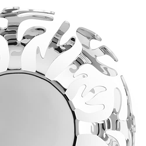 Alessi "Mediterraneo" Fruit Bowl in 18/10 Stainless Steel Mirror Polished, Silver - ESI01/25 - Image 4
