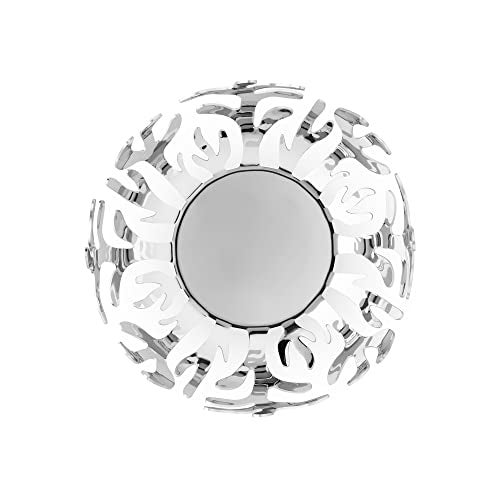 Alessi "Mediterraneo" Fruit Bowl in 18/10 Stainless Steel Mirror Polished, Silver - ESI01/25 - Image 2