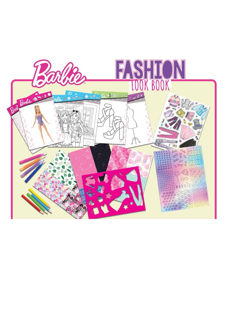 Barbie Barbie Fashion Studio Sketchbook - Look Book  - Image 2