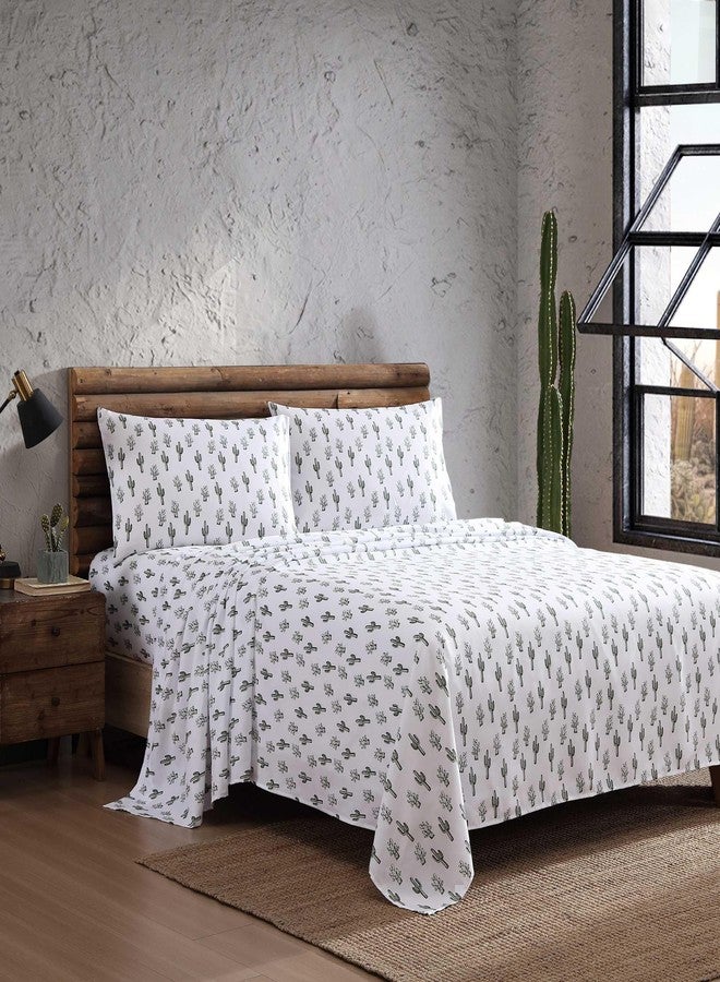 Wrangler - Full Bed Sheets, Ultra-Soft & Lightweight Bedding with Matching Pillowcases, Lightweight Bed Set for All Season Comfort, Oeko-Tex Certified (Cacti Green) - Image 2