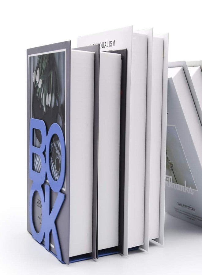 shikaman مساند كتب - دعامات معدنية مزخرفة لرفوف الكتب المكتبية، تصميم فريد، شديدة التحمل - Image 4