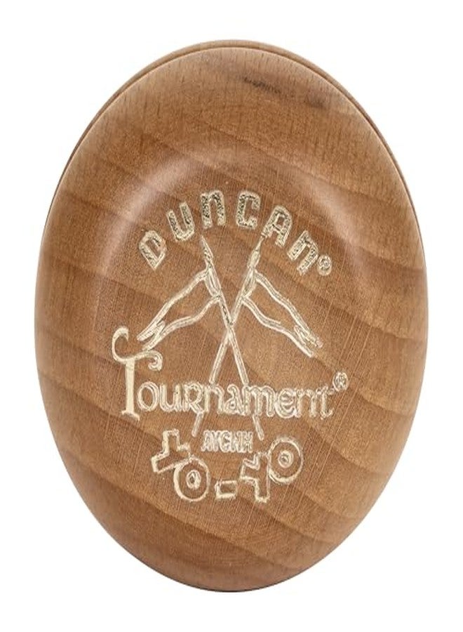 Duncan Toys Wooden Crossed Flags Tournament Yo-Yo, Classic Wood Design, Natural - Image 4