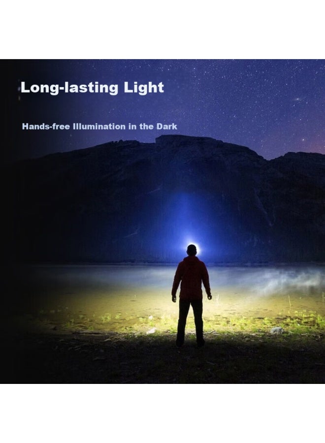 Yage High Brightness Long Battery Life Rechargeable Outdoor Headlamp For Fishing, Night Fishing, Mountaineering, And Beachcombing - Image 2