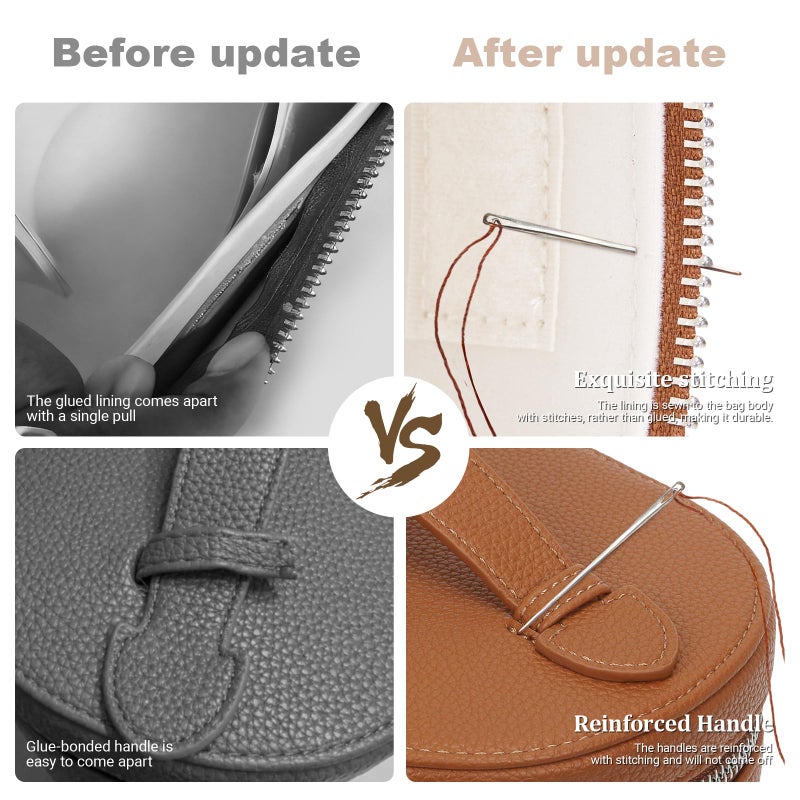 YFGBCX Makeup Bag Vanity Case with Removable Divider Travel Toiletry Bag Portable Cosmetic Bag Makeup Organizer Case - Image 5