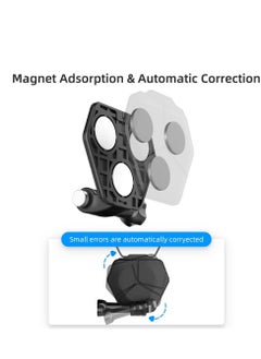 Y&D Magnetic Action Camera Mount for Gopro, Snap Fence Compatible with GoPro Hero 11 10 9 8 7 6 5 Black,DJI Osmo 3,Crosstour/Campark/AkASO and More  - Image 4