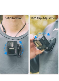 Y&D Magnetic Action Camera Mount for Gopro, Snap Fence Compatible with GoPro Hero 11 10 9 8 7 6 5 Black,DJI Osmo 3,Crosstour/Campark/AkASO and More  - Image 5