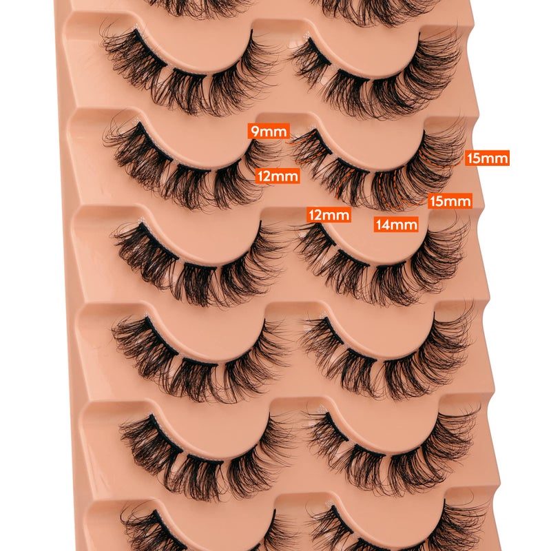 Eefofnn Fluffy Cluster Eyelash Extensions Natural Lash Clusters Spider Cluster Lashes D Curl Individual Lashes Wispy Eyelash Extensions Lashes Strips DIY Lash Extensions False Eyelashes Multipack by Eefofnn - Image 4