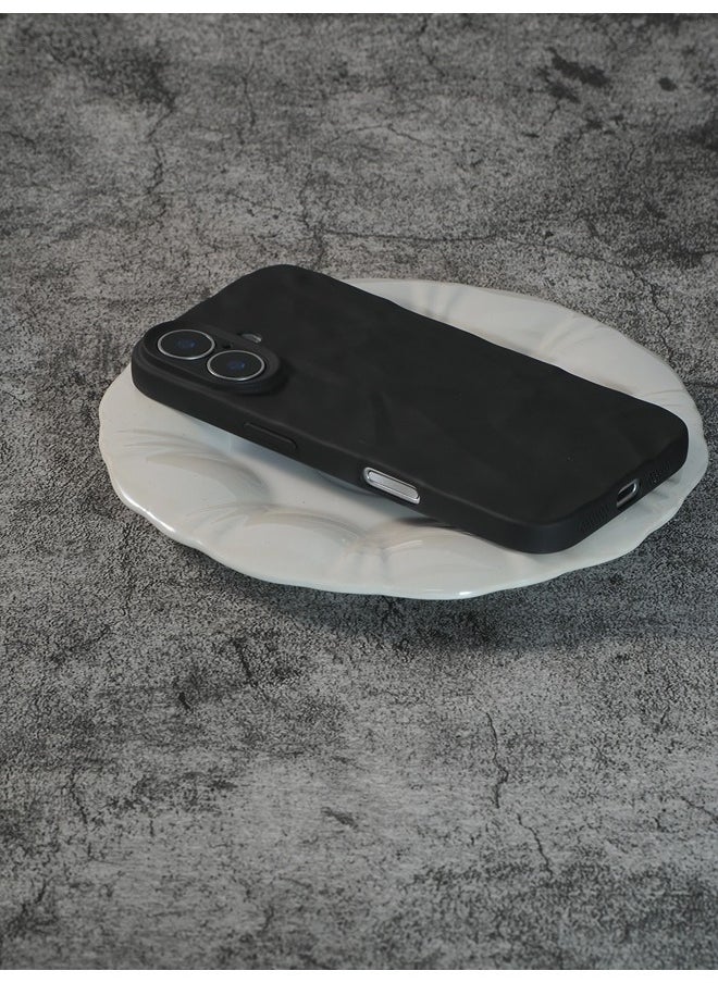 ShebSheb - iPhone 16 Plus Case, Premium Silicone with [Soft Anti-Scratch] Shockproof Protective Phone Case Cover - Image 1
