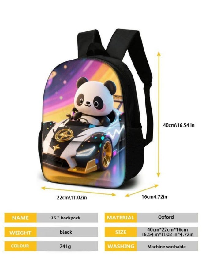 Bright Li Fire Fashion is unlimited! Cartoon bag three-piece set, suitable for a variety of scenes for students and teenagers (available for students, children, friends on outings, mountain climbing, schooling, etc.) - 75 - Image 5