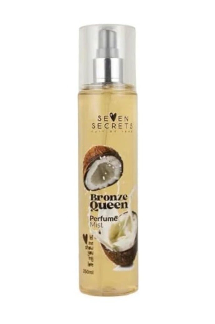 سيفن سيكريتس غسول الجسم برونز كوين برائحة جوز الهند 500 مل + عطر مكثف برونز كوين برائحة جوز الهند 250 مل - Image 3