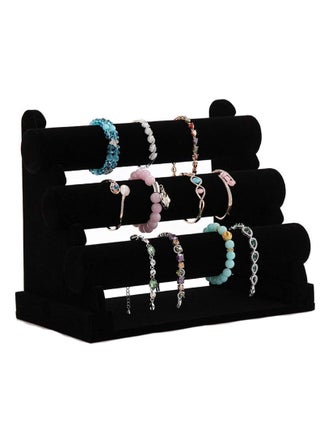 3-Tier Detachable Velvet Bracelet Holder, Watch Bangle Jewelry Organizer Display Stand Rack - pzsku/Z3C764634EEDC2FF46872Z/45/_/1735474263/7d6944cf-1775-4d2a-b56b-8361cc2b6be7