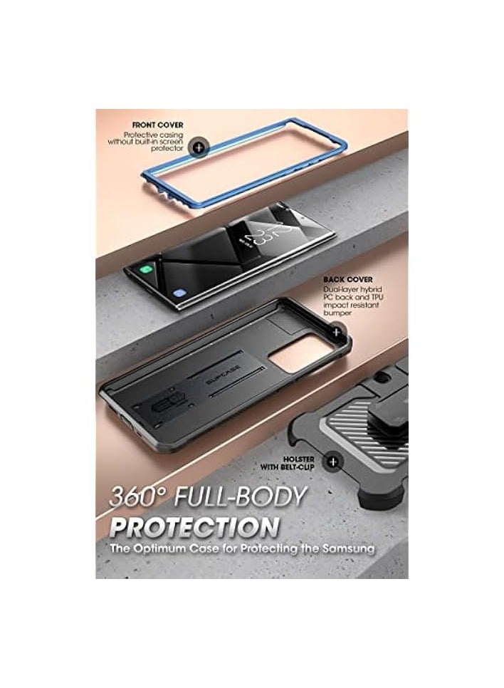 SUPCASE Unicorn Beetle Pro Series Case Designed For Galaxy Note 20 (2020 Release), Full-Body Dual Layer Rugged Holster & Kickstand Case, Without Built-in Screen Protector - Tilt - Image 3