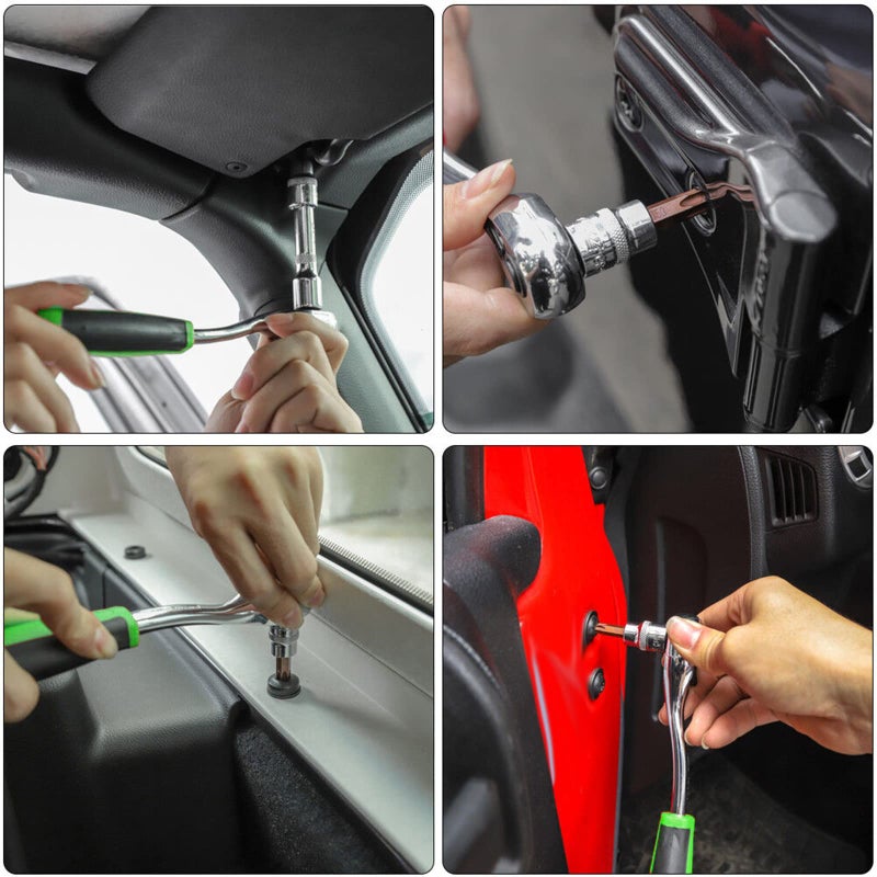Bolaxin For Jeep Wrangler Accessories Torx Tool Kit Soft/Hard Top Door Installation Removal Replace 68361574AB/ 82214166AB/ 68361574AC For Jeep JL JK & Gladiator 2/4 Doors 2007-2023 - Image 3
