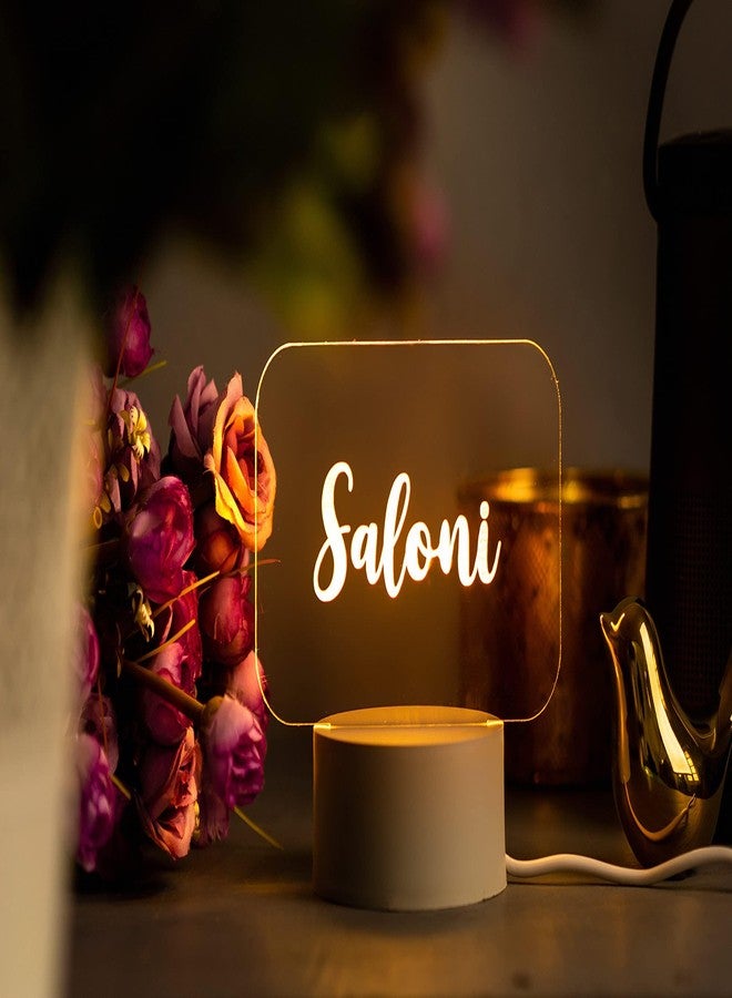 AICA Product Image Personalized Name LED Lamp | Gifts for Man Woman |Customized Birthday Gift for Girlfriend Boyfriend Girl Boy Friend | Valentine Gifts Men & Women (Name Lamp)