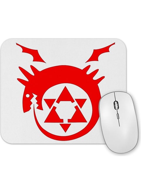 Print Shop Full Metal Alchemist Ouroboros Symbol Mouse Pad