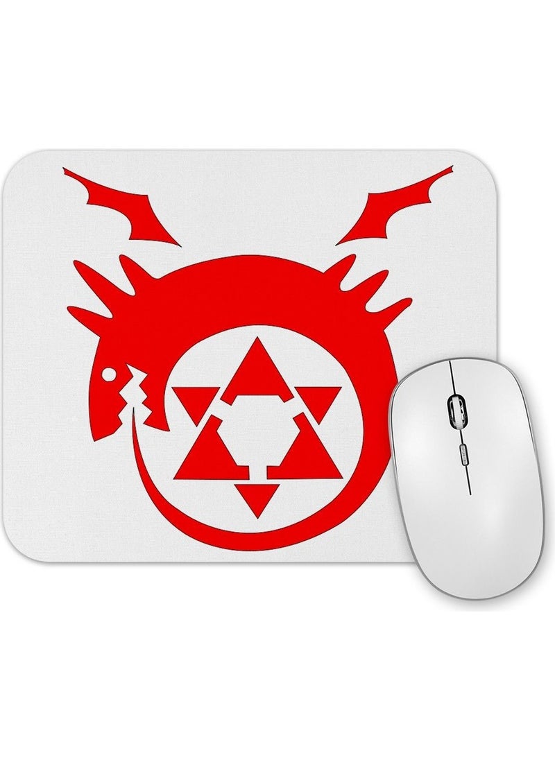 Print Shop Full Metal Alchemist Ouroboros Symbol Mouse Pad
