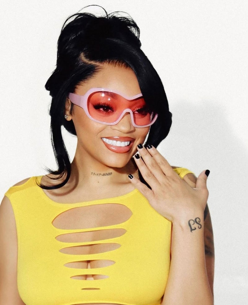 TYA Oversized Trendy Wrap Around Sunglasses for Women Men - Cool Concert Pink shades 2000s Retro Round Big Shield Glasses - Image 3