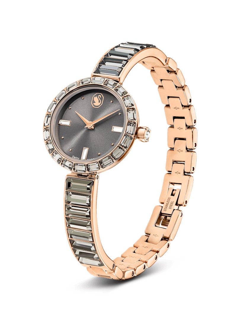 سواروفسكي ساعات تناظرية بحزام فولاذي - Image 2