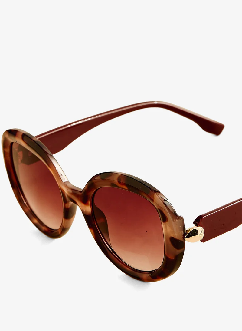 REDTAG Women Assorted Round Sunglasses