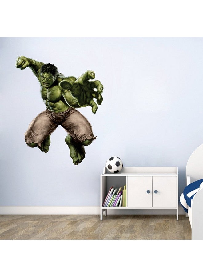 Walltech Hulk Superhero Wall Sticker| Beautiful Design Wall Decoration Sticker - Image 1
