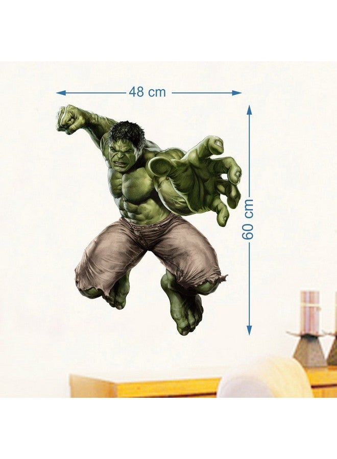 Walltech Hulk Superhero Wall Sticker| Beautiful Design Wall Decoration Sticker - Image 2