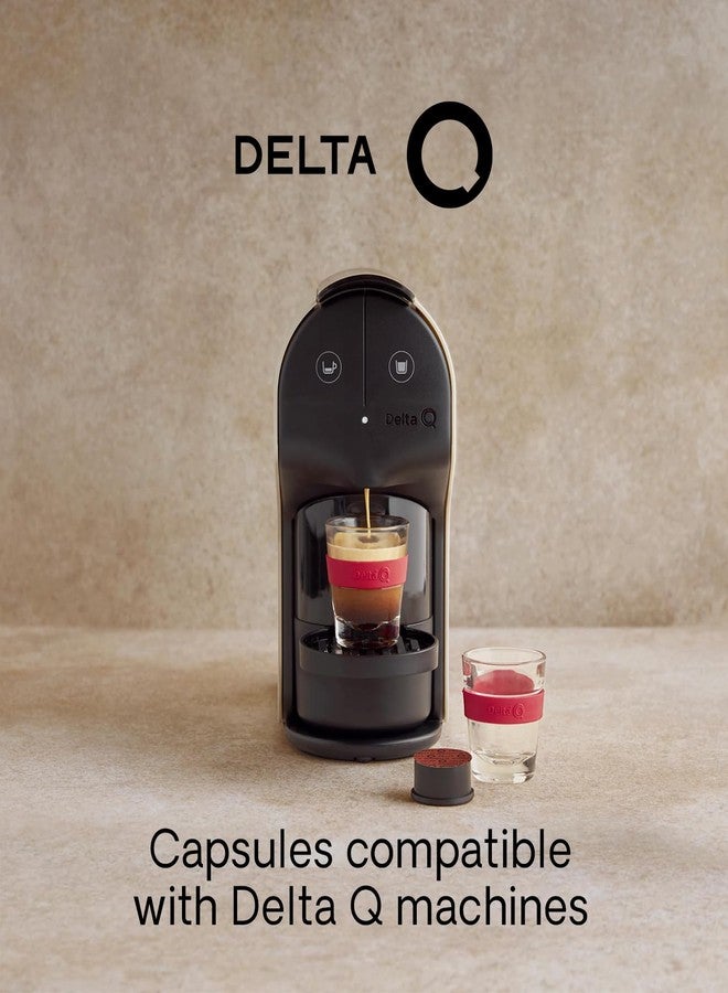 Delta Q Qalidus Espresso Pods for Delta Q machines - Intensity 10, Notes of Caramel, XXL Pack - 80 Coffee Capsules - Image 2