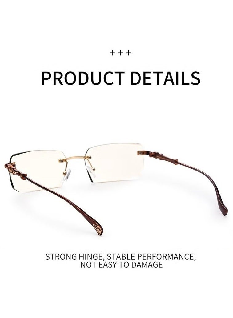 إيلانوفا نظارات شمسية عصرية جديدة بدون إطار نظارات شمسية مخصصة للجنسين واقية من الأشعة فوق البنفسجية - Image 5