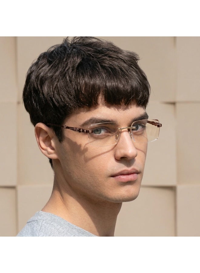Elanova New Rimless Fashion Trend Sunglasses Personalized Sunglasses UV Protection Unisex - Image 2