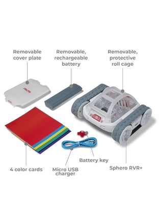 Sphero RVR+ - Programmable Robot Car for Kids & Teens - Beginner to Advanced Programming - Customizable & Expandable - Learn Javascript - Micro:bit & Raspberry Pi Compatible - pzsku/Z3C76EFC7342764F4B593Z/45/_/1729416200/cccdec6c-2588-4302-b563-de40cba849d7