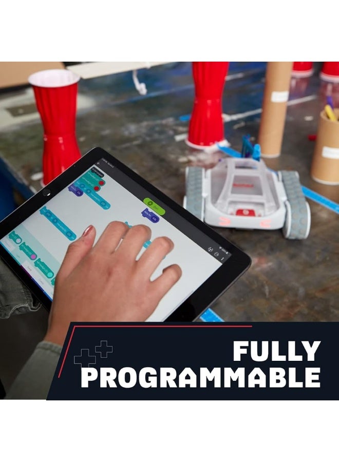 Sphero RVR+ - Programmable Robot Car for Kids & Teens - Beginner to Advanced Programming - Customizable & Expandable - Learn Javascript - Micro:bit & Raspberry Pi Compatible