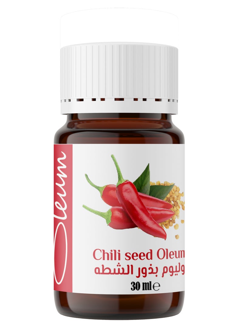 Oleum Oleum Chili Seed Oil 30ml- Premium Natural Unrefined Cosmetic Oil for Skincare Nourishment  - Image 2