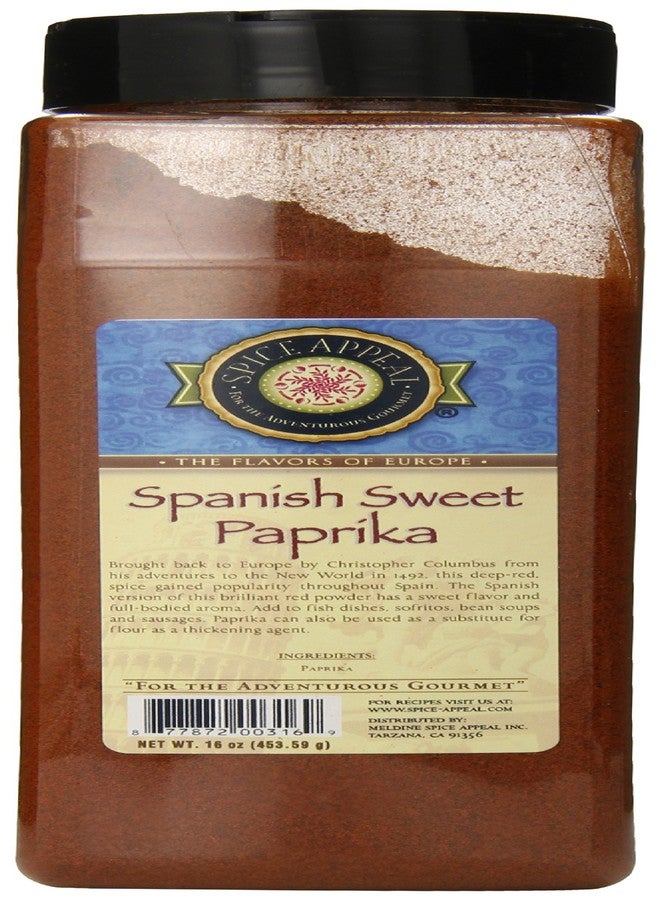 Spice Appeal بابريكا إسبانية حلوة من سبايس أبيل، 16 أونصة - Image 1