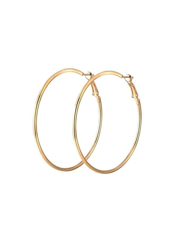 NIBEMINENT - Stainless Steel Hoop Earrings - Image 1
