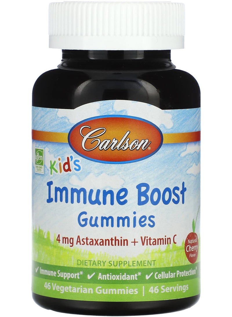 Kids Immune Boost, Natural Cherry, 46 Vegetarian Gummies